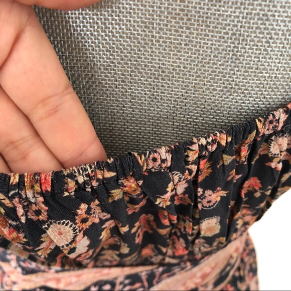 NWT Vintage Boho Cottagecore Inspired Maxi Floral Dress - Picture 10 of 12